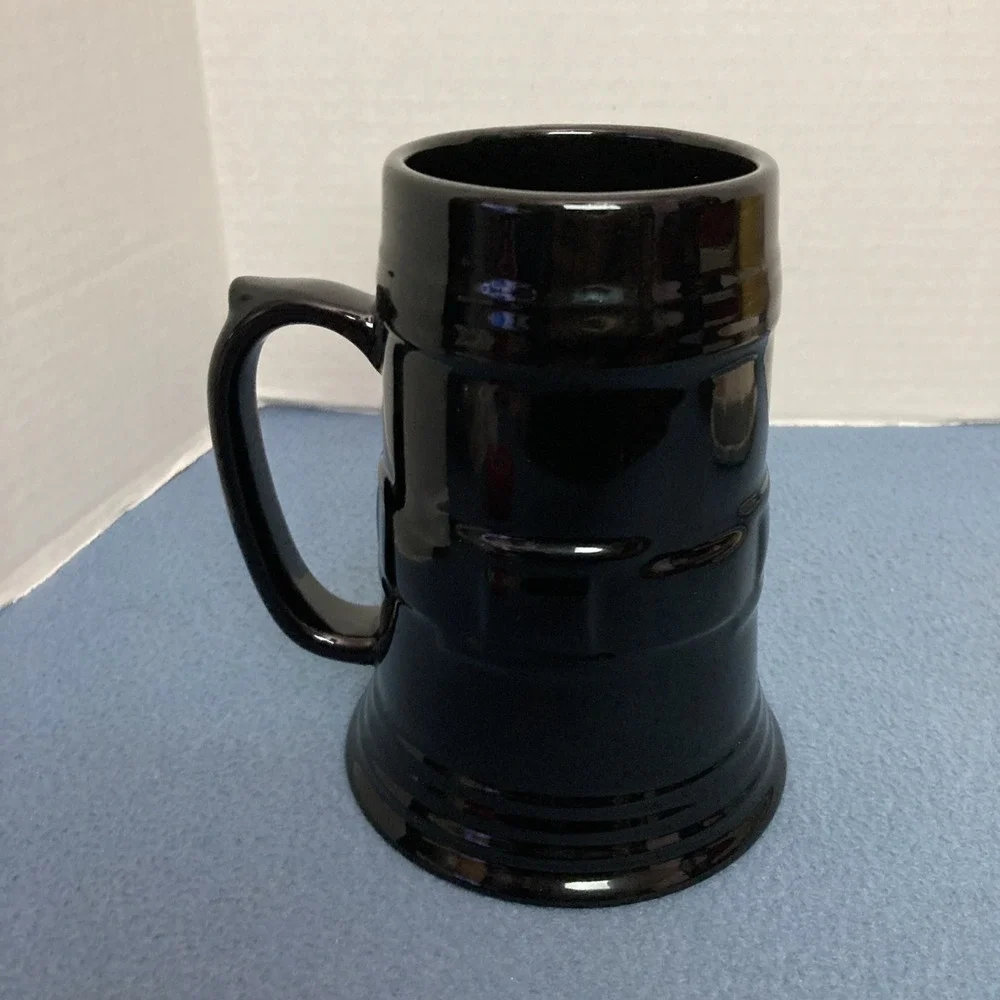 Longaberger Pottery Woven Traditions Ebony Vitrified 6.5